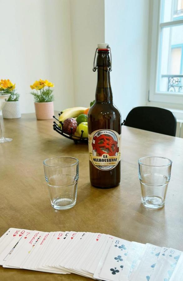 Le Convivial, Appartement Centre Ville Mulhouse Luaran gambar